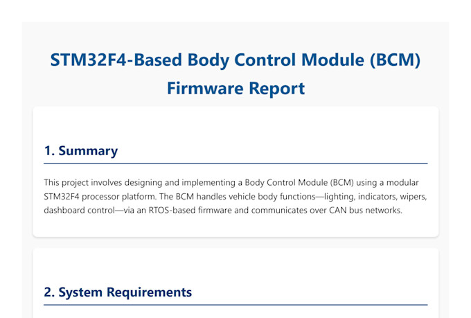 write stm32 and esp32 firmware with freertos, can, or iot